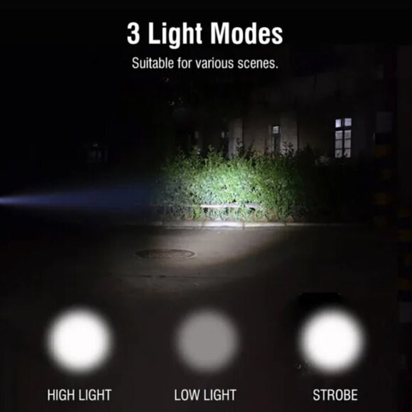 Tactical Baton Rechargeable Flashlight - Picture 4 of 6